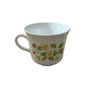 Vintage Corelle by Corning Strawberry Sundae Cup